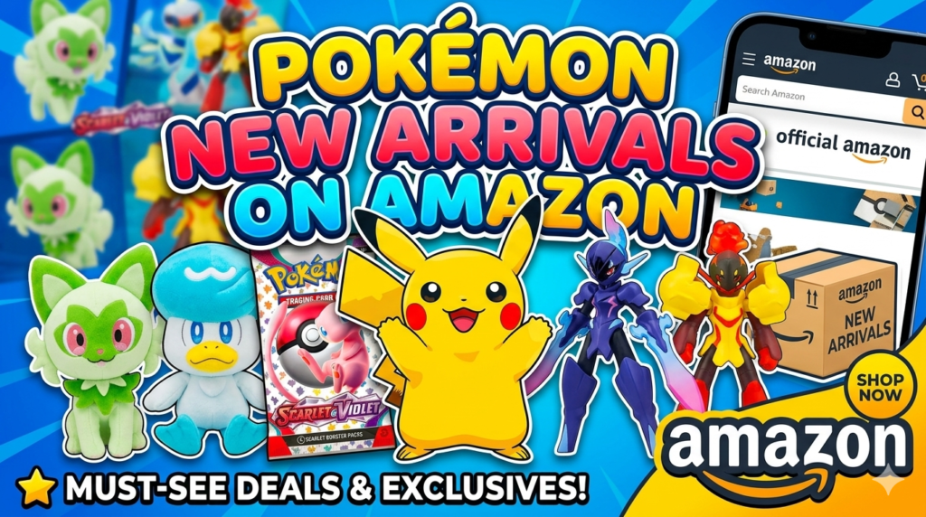 Pokemon New arrivals on Amazon